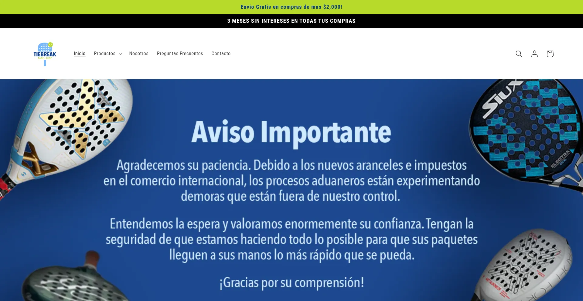 Tiebreakpadelshop.mx é Seguro e Confiável?