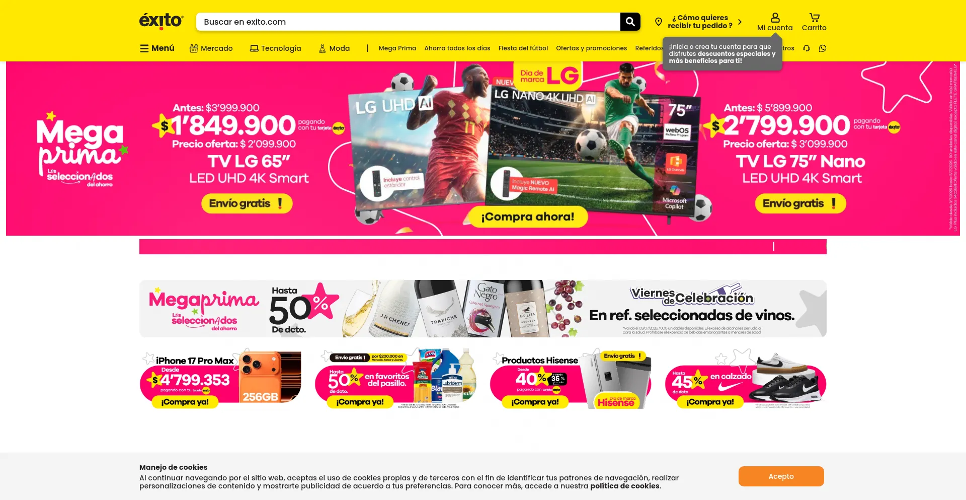 Tienda.exito.com
