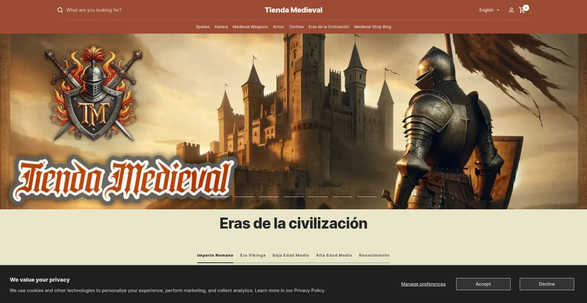 Tiendamedieval.com