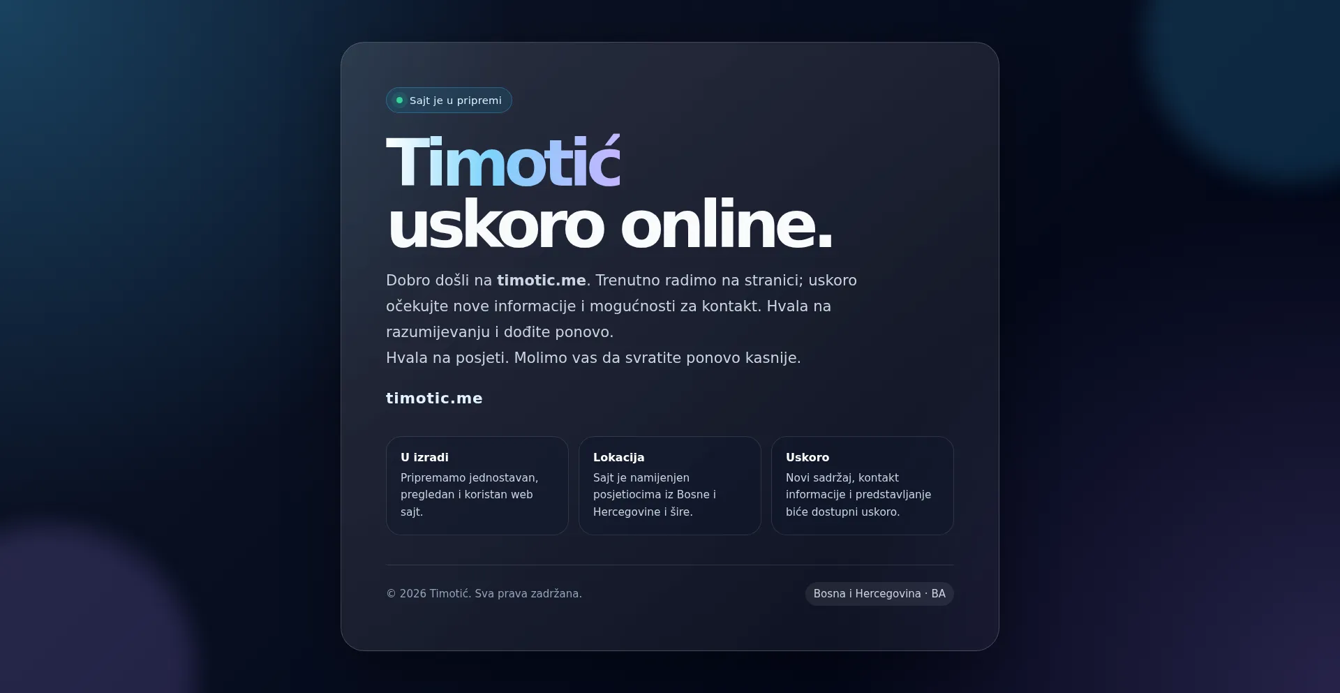 Timotic.me