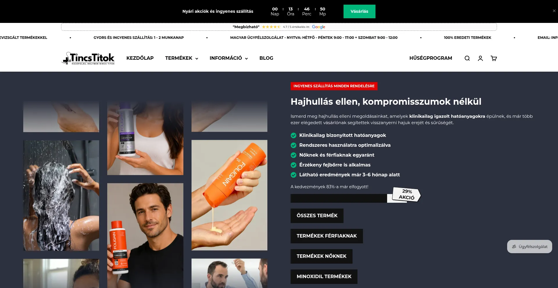 Tincstitok.store
