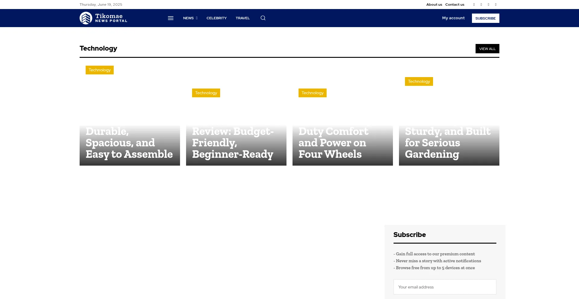 Website screenshot of Tixymea.shop