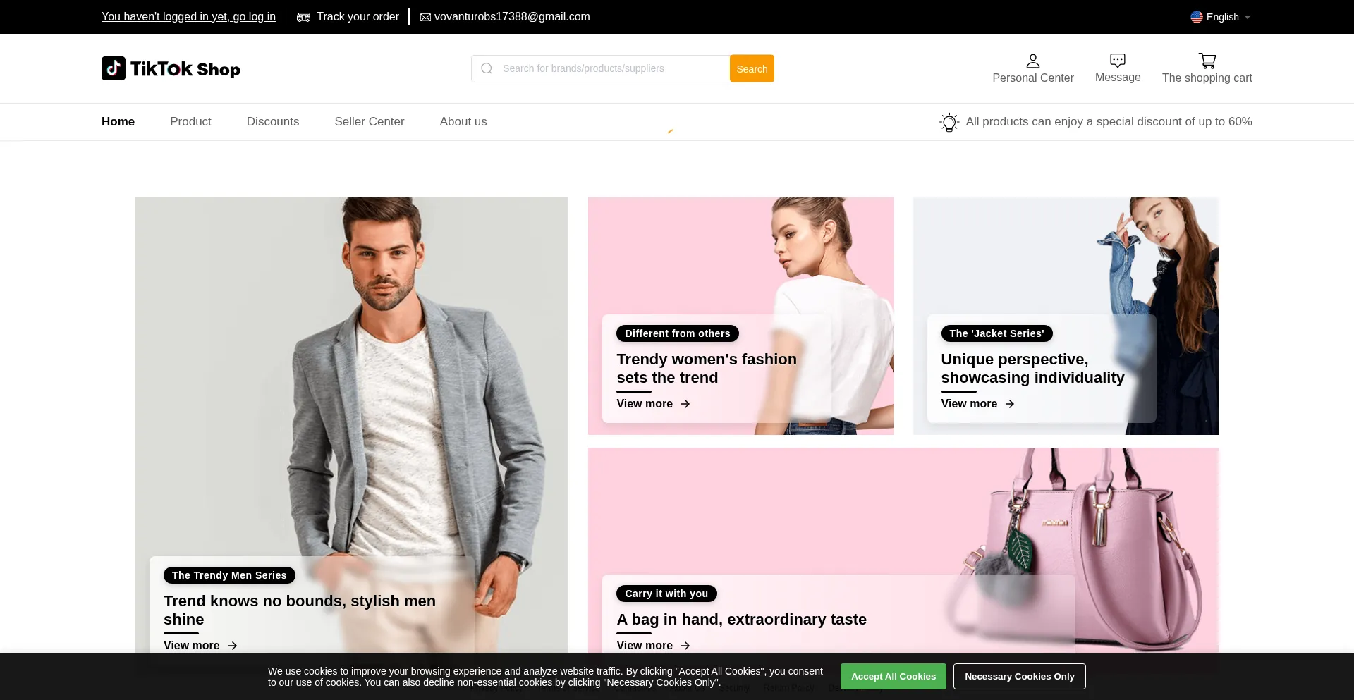 Website screenshot of Tk.malltyw.vip