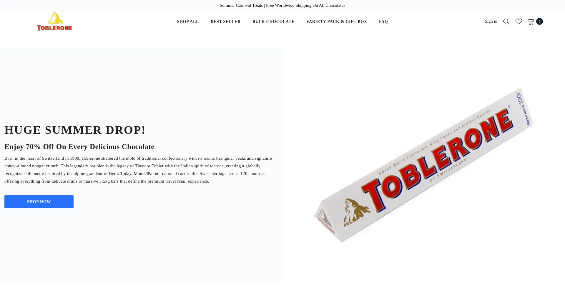 Tobleronechocolateusshop.com