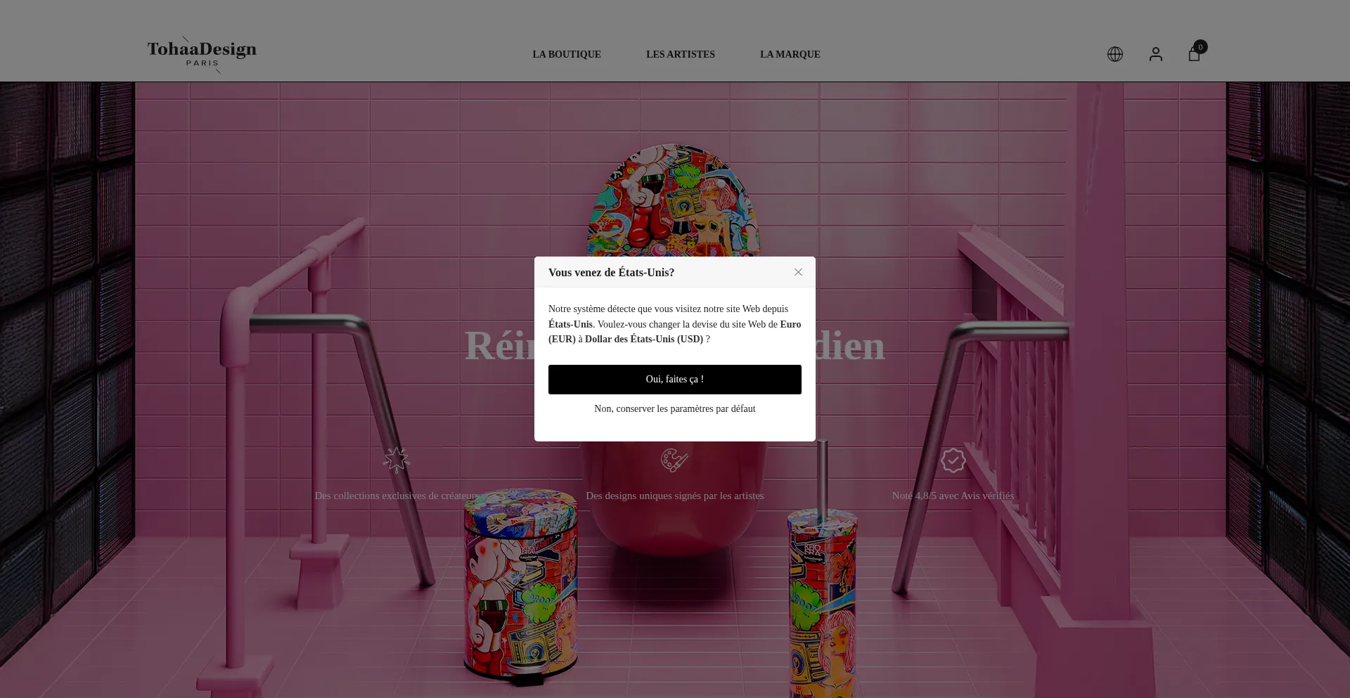 Tohaadesign.com Screenshot
