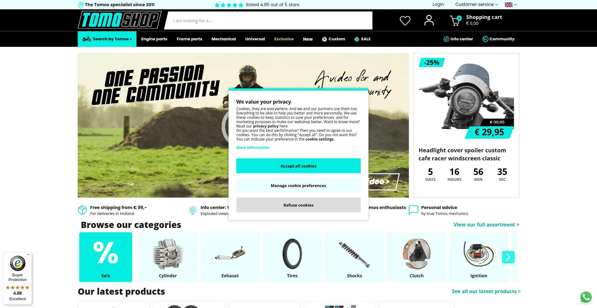 Tomoshop.nl é Seguro e Confiável?