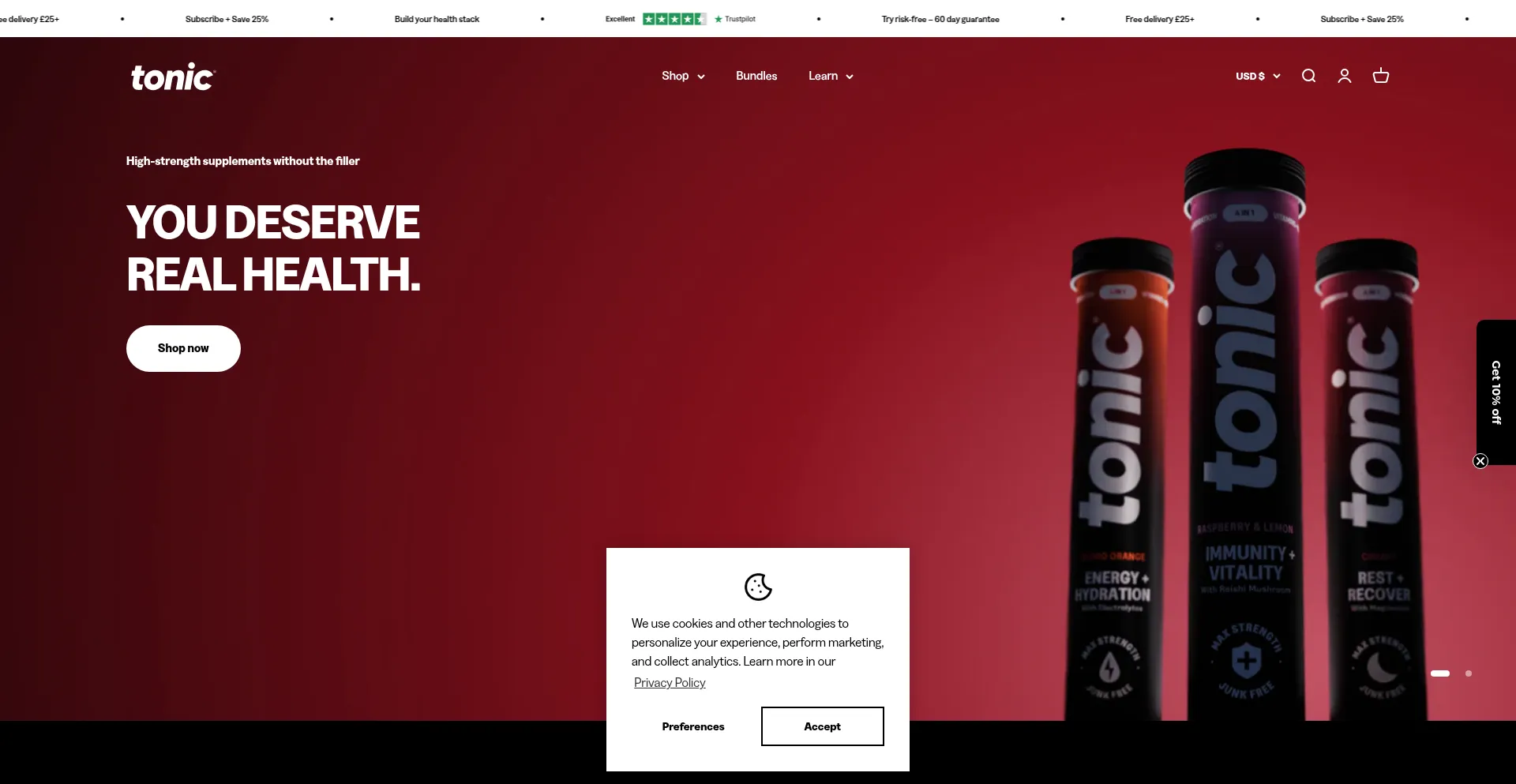 Tonichealth.co é Seguro e Confiável?