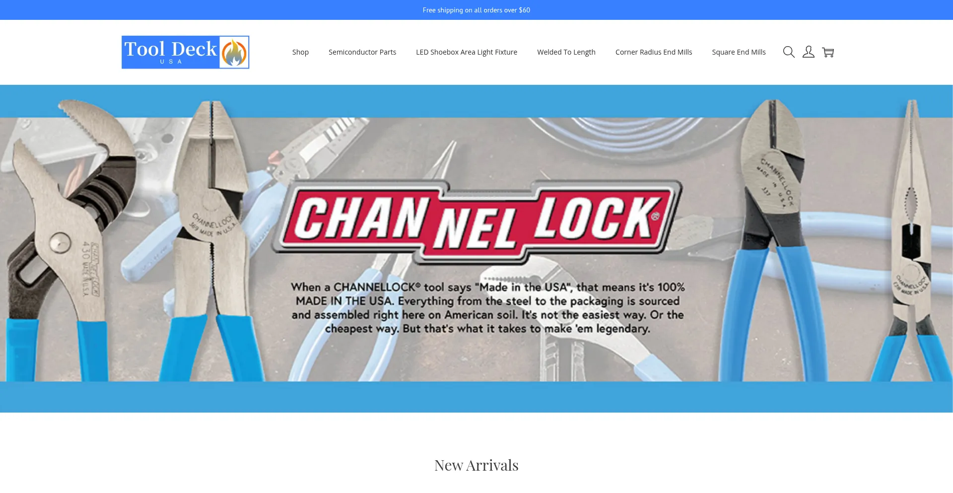 Tooldeckusa.com Screenshot