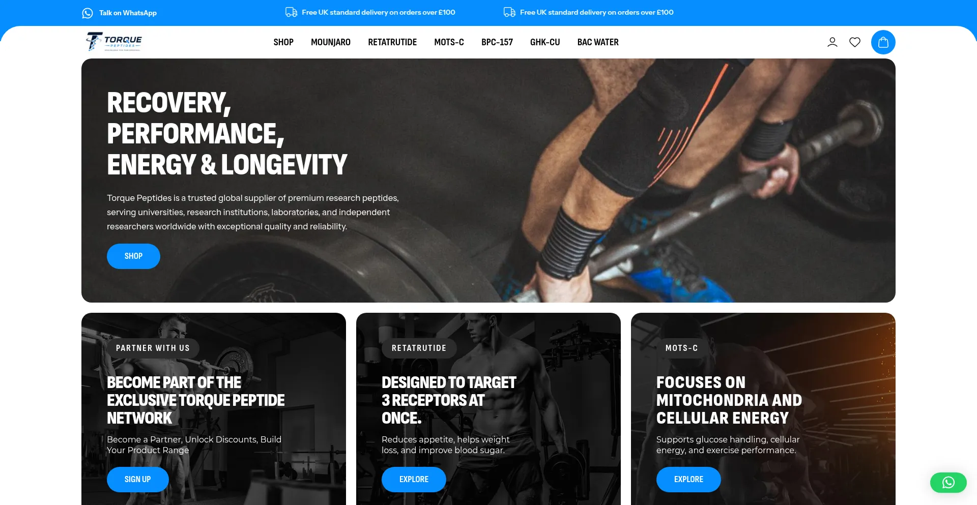 Torquepeptides.com