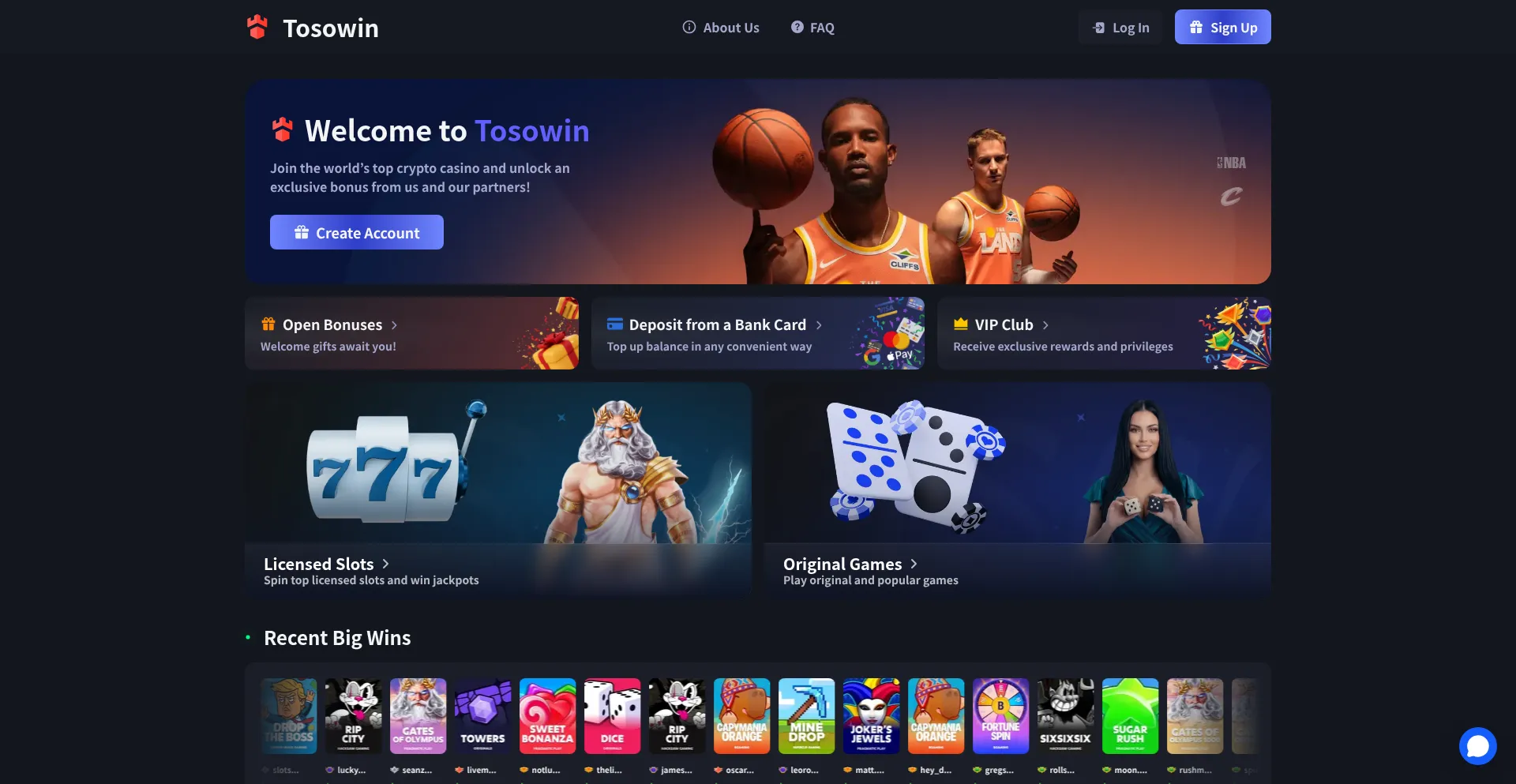 Tosowin.com