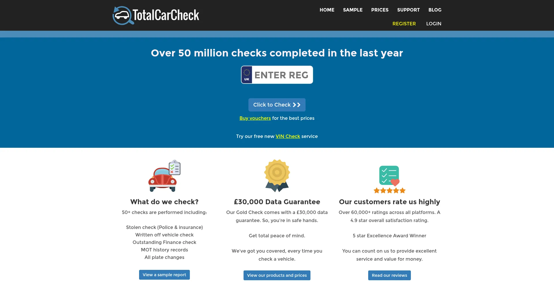 Totalcarcheck.co.uk é Seguro e Confiável?
