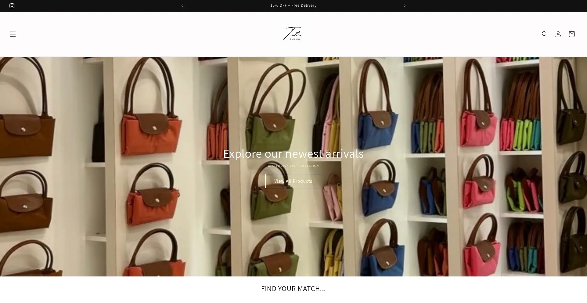 Website screenshot of Toteandcolb.com