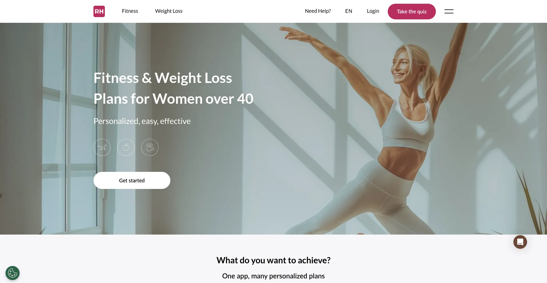 Website screenshot of Tour.reverse.health
