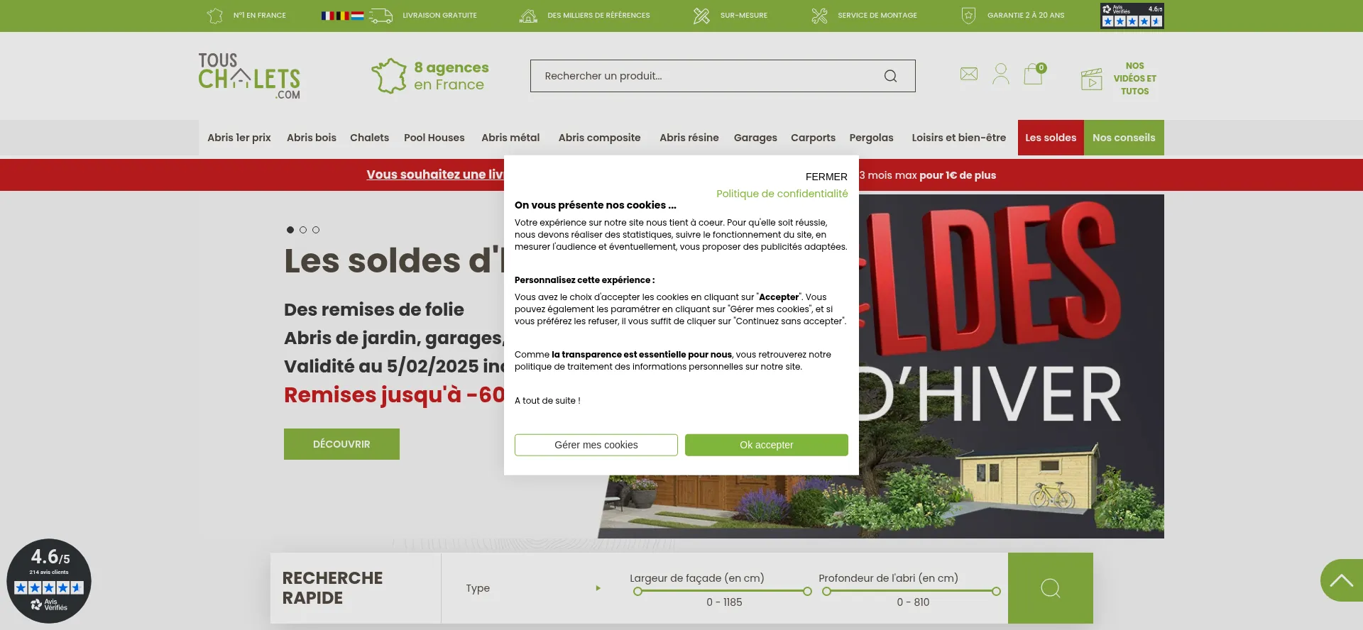 Touschalets.com é Seguro e Confiável?