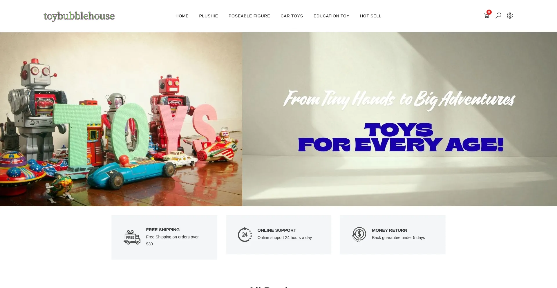 Toybubblehouse.com