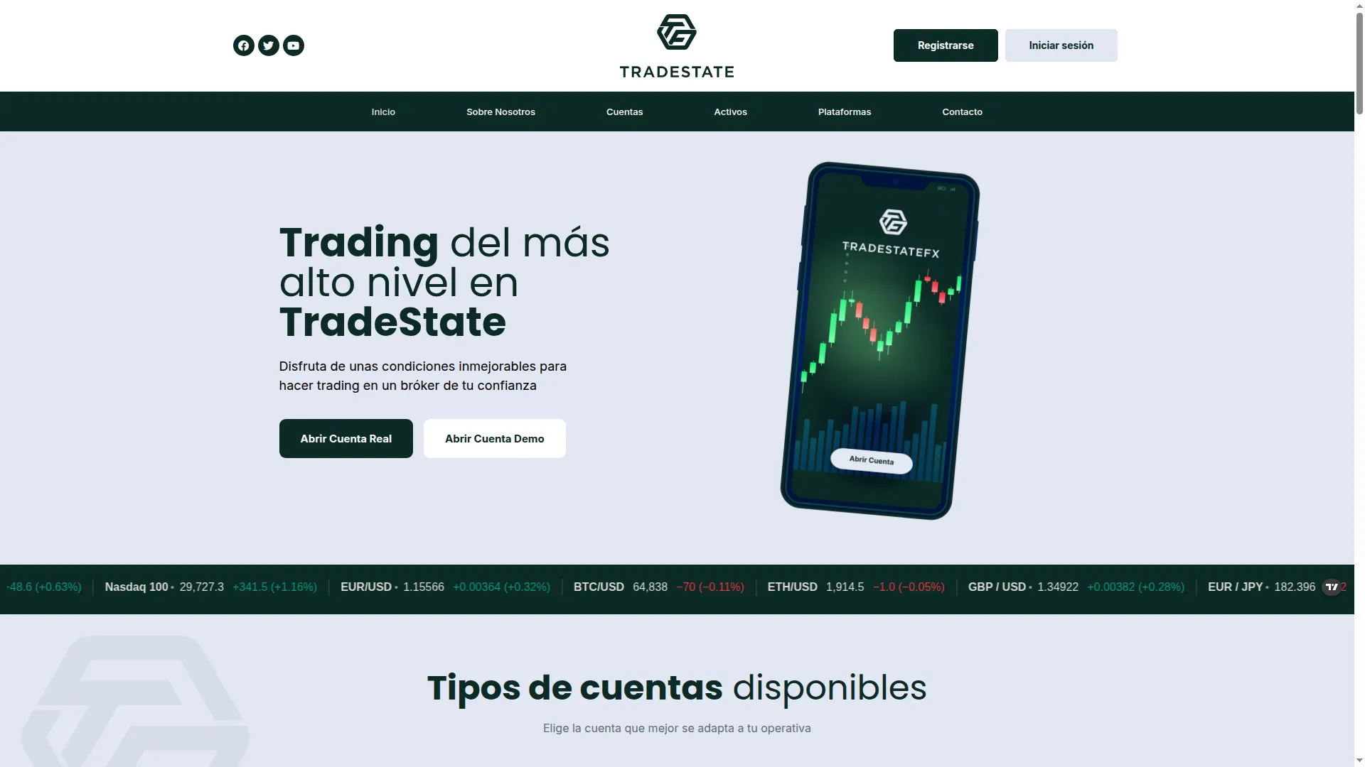 Tradestate.crmreal.com