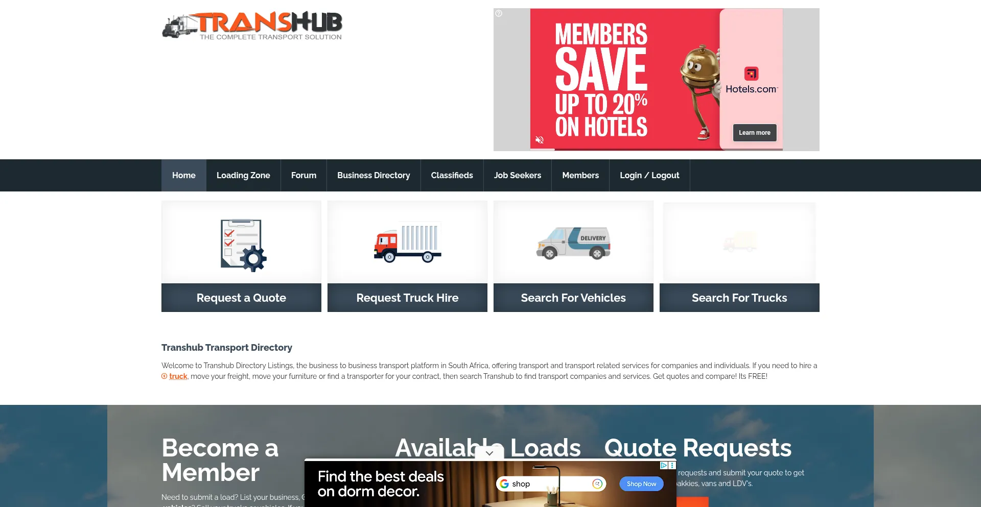 Transhub.co.za é Seguro e Confiável?