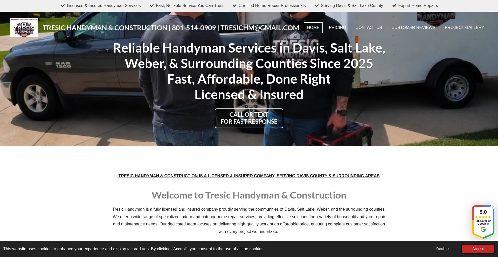 Tresichandyman.com