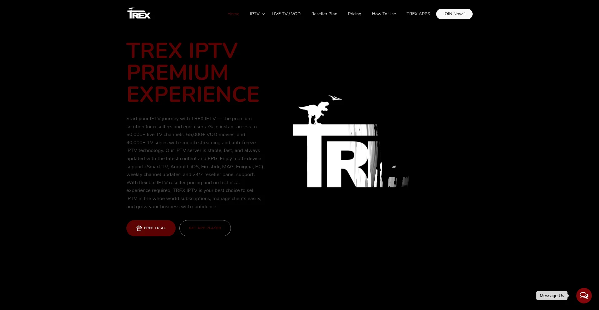 Trexiptv.support