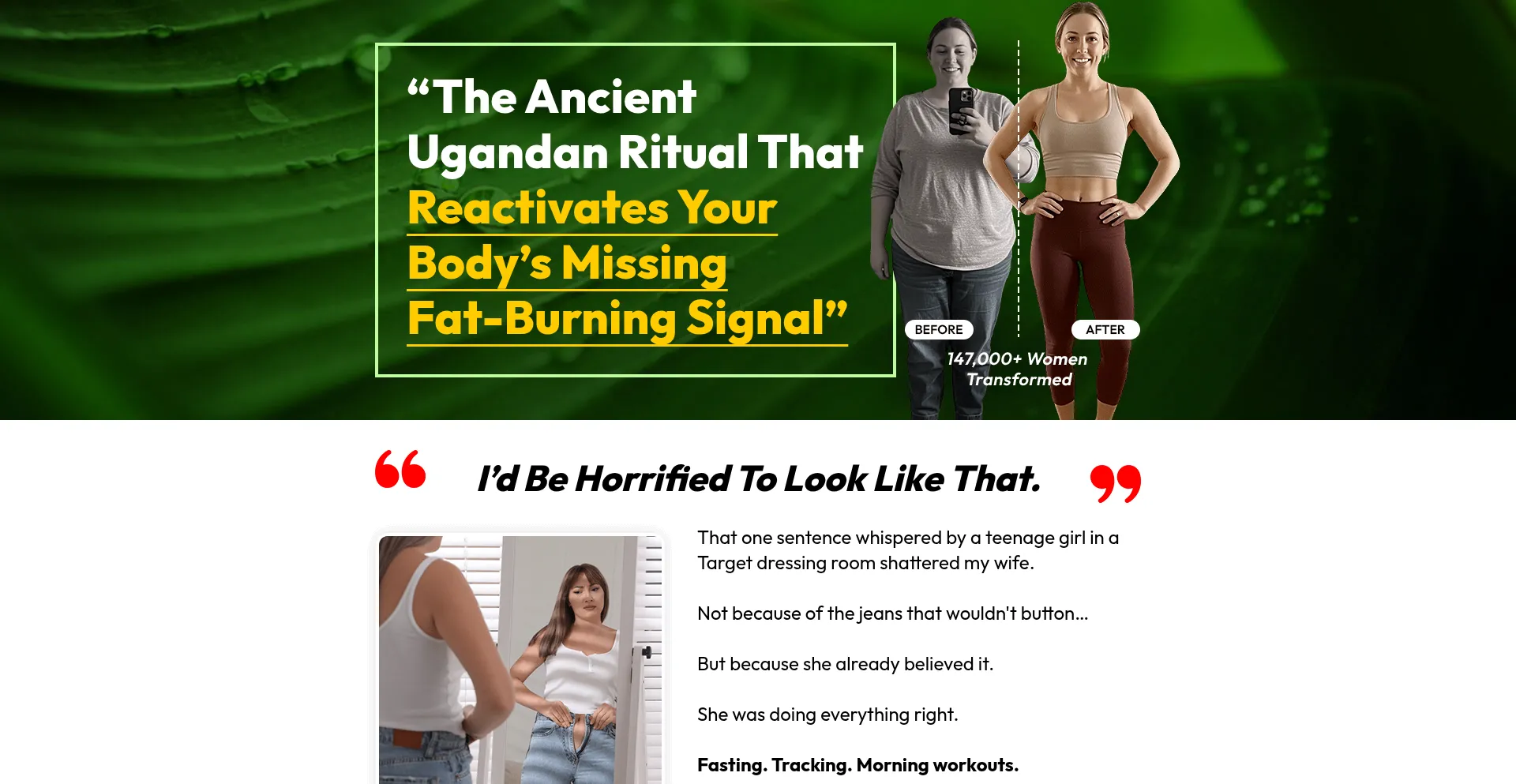 Website screenshot of Trimologyweight.com