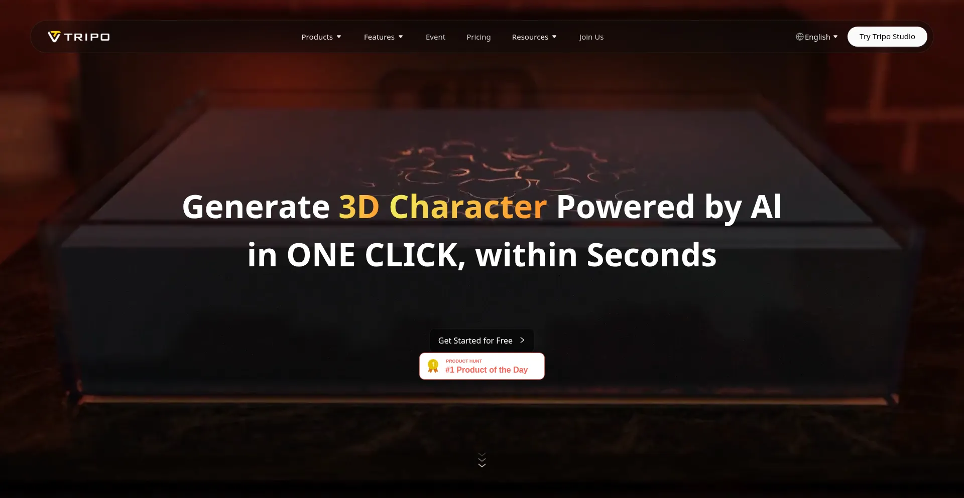 Tripo3d.ai Screenshot
