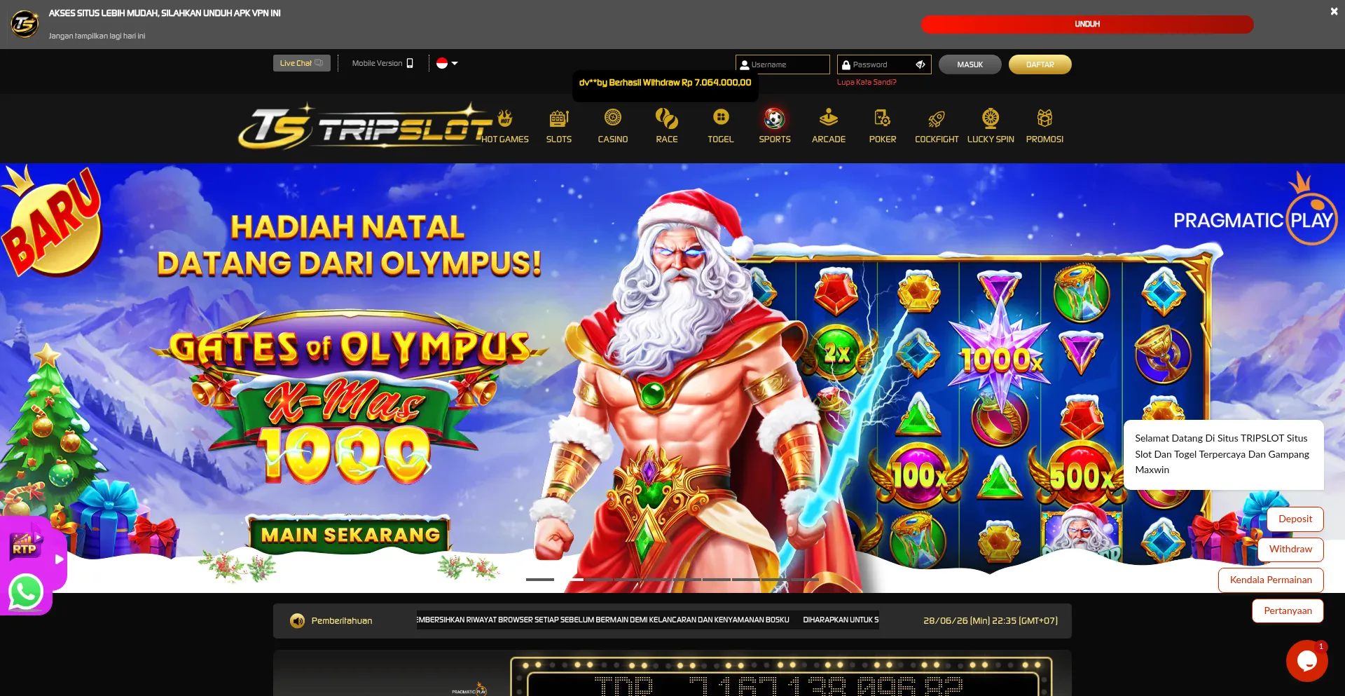 Tripslot.ink