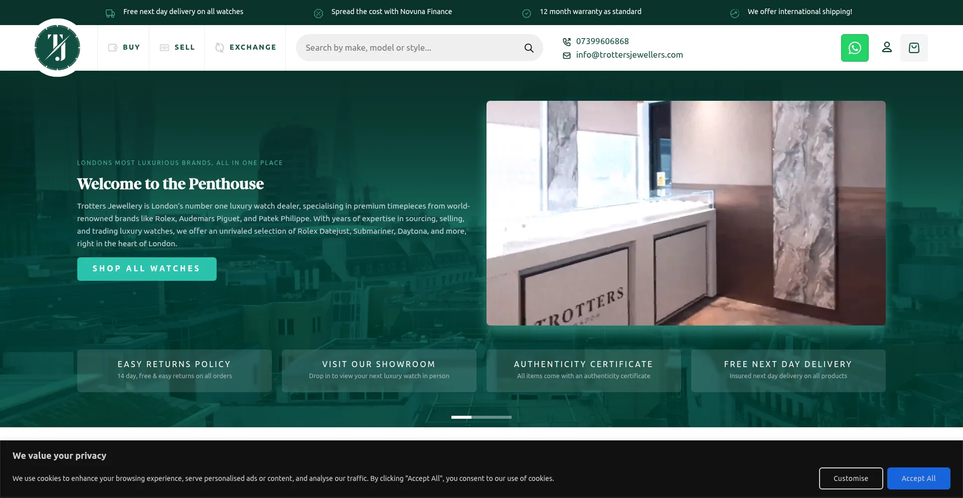 Trottersjewellers.com é Seguro e Confiável?