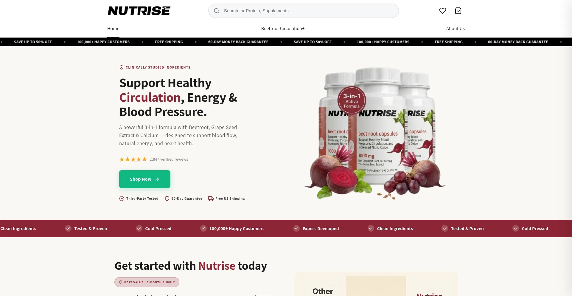 Trynutrise.com