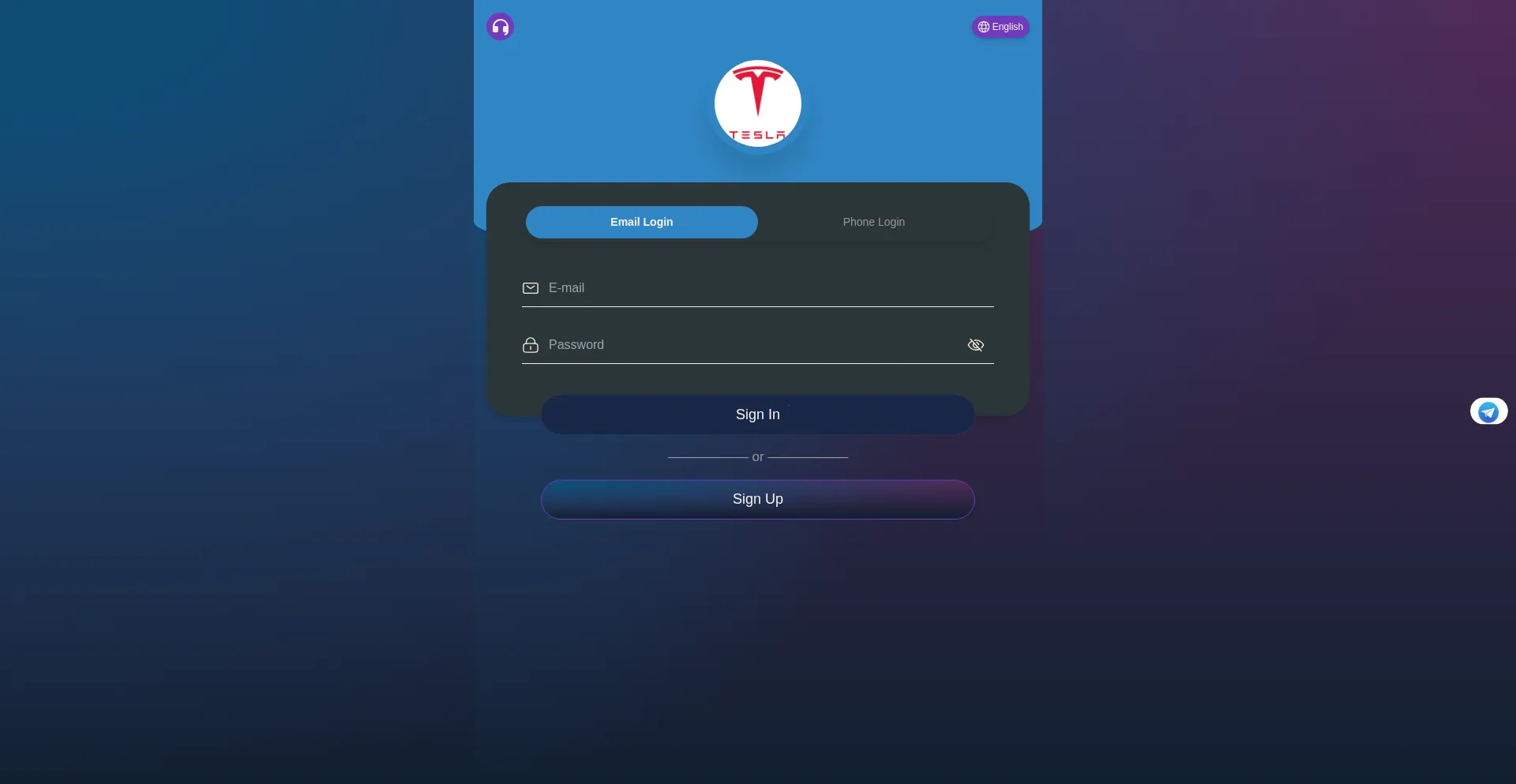 Website screenshot of Tsl166.com