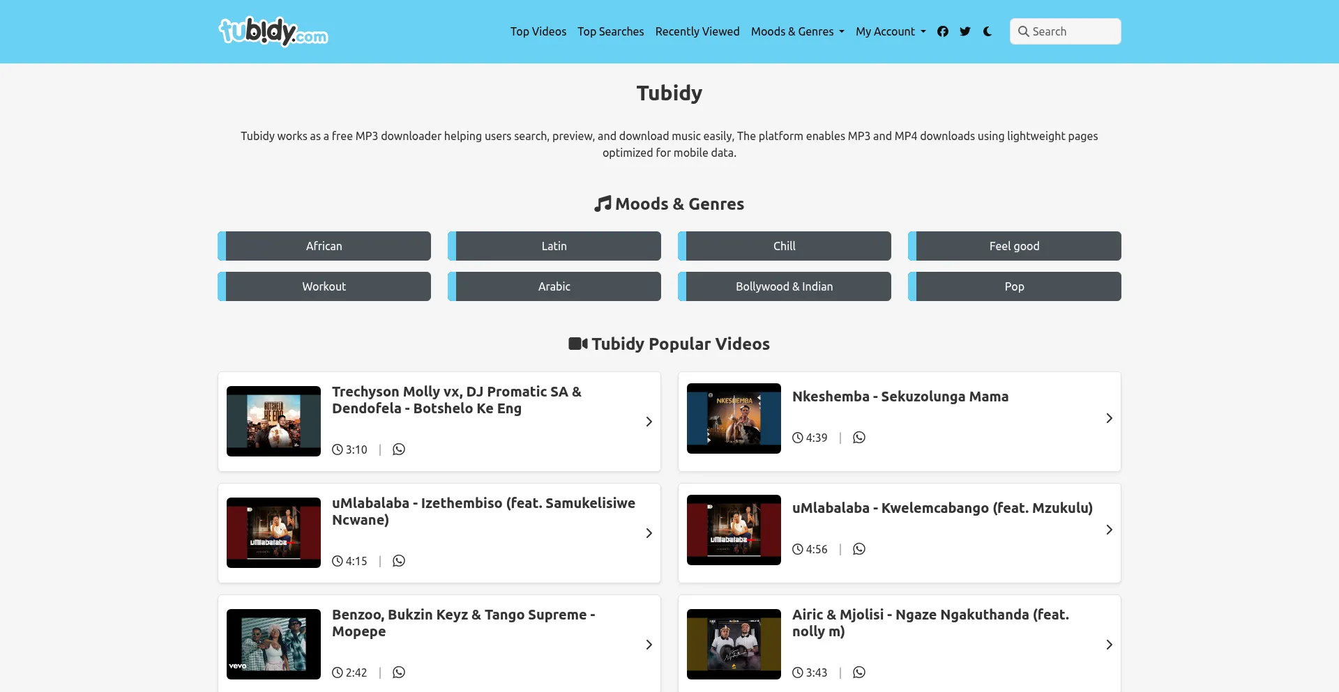 Tubidymp4.co.za