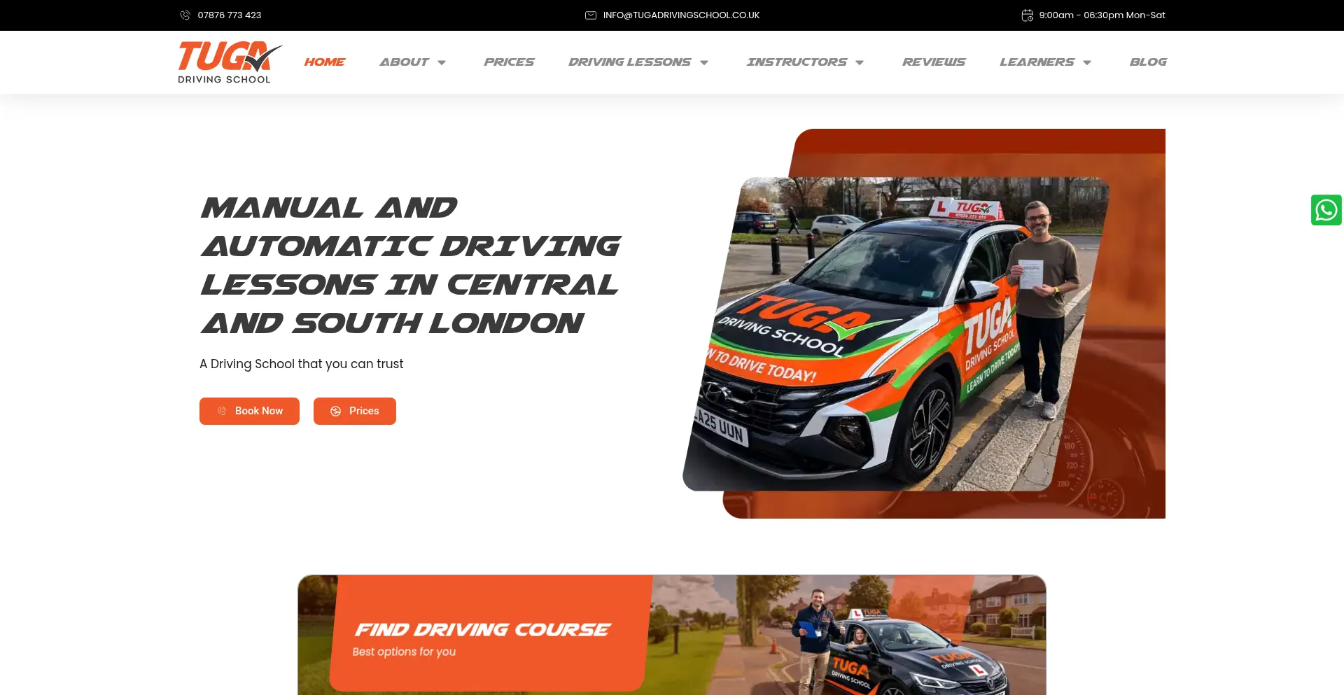 Tugadrivingschool.co.uk