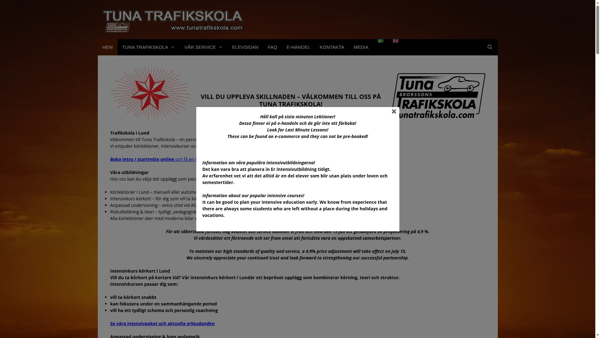 Tunatrafikskola.com