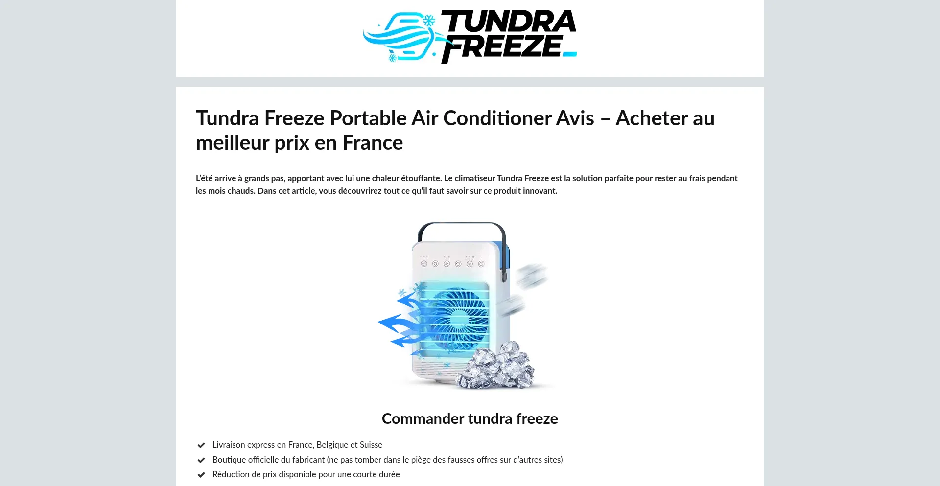 Tundra-freeze.fr é Seguro e Confiável?