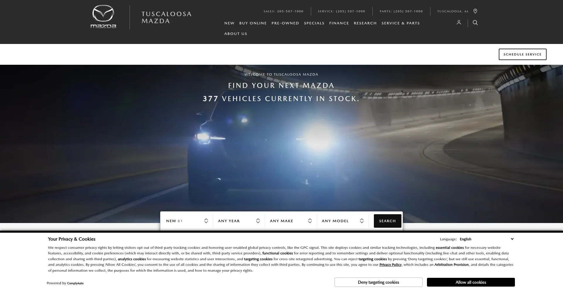 Tuscaloosamazda.com