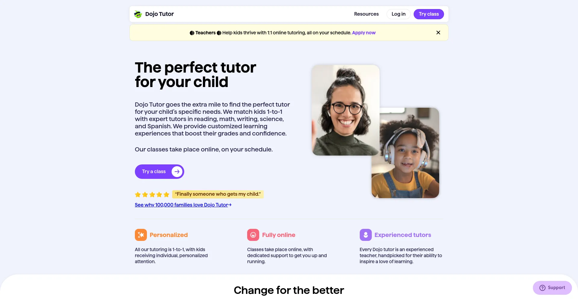 Tutor.classdojo.com