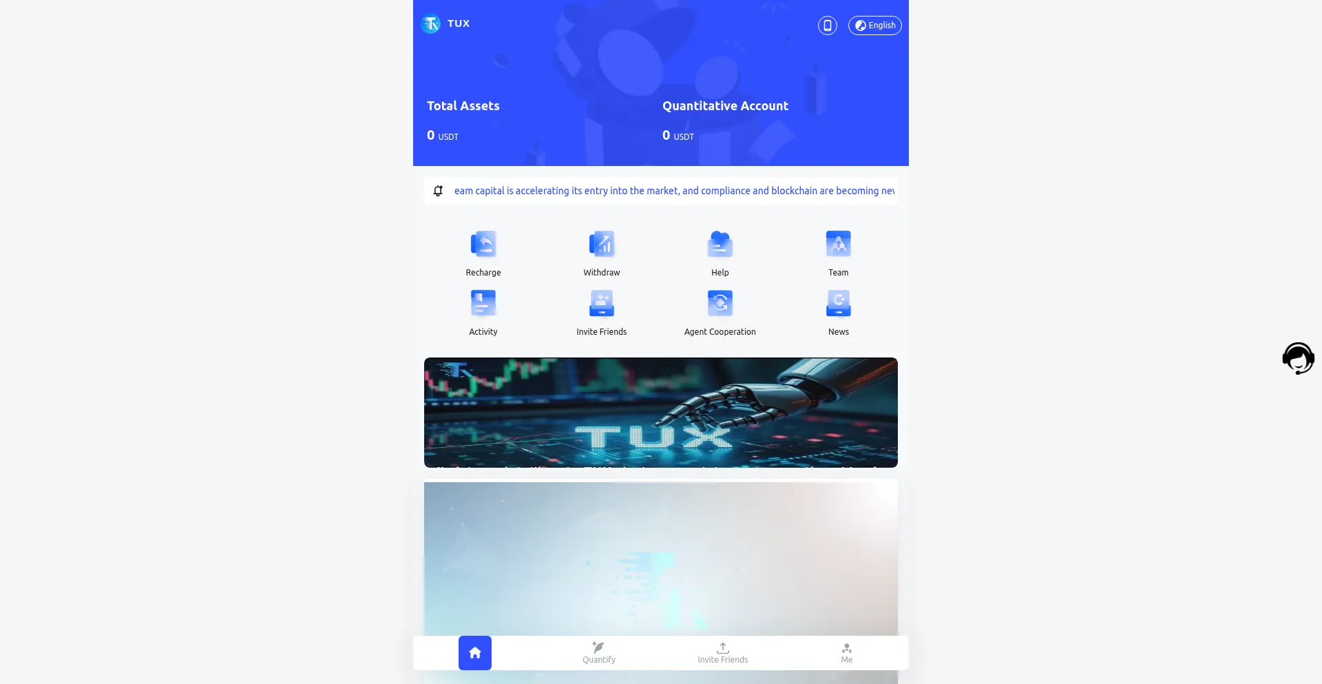 Website screenshot of Tuxtop.xyz