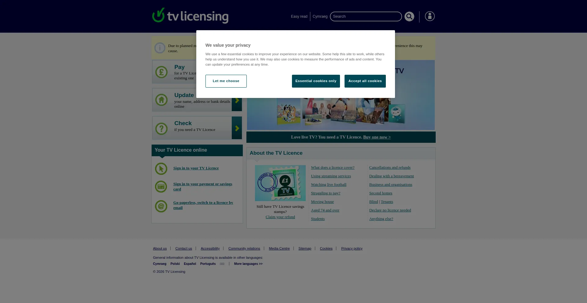 Tvlicensing.co.uk