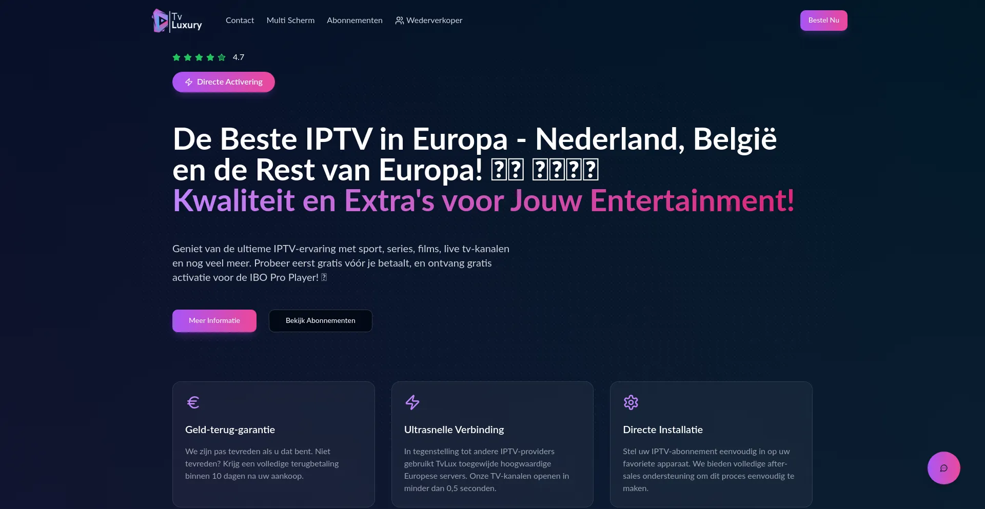 Tvluxury.nl é Seguro e Confiável?