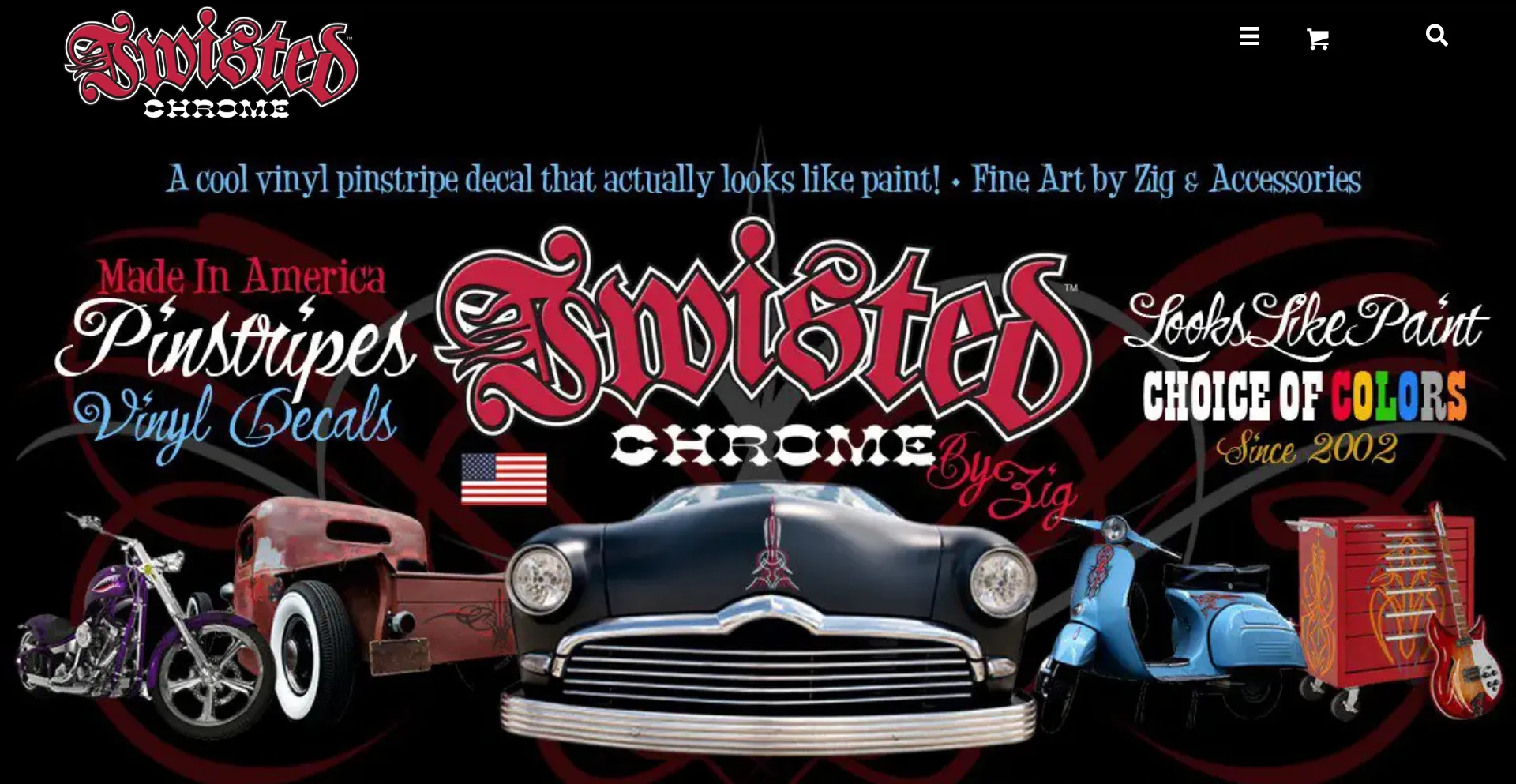 Twistedchrome.com Screenshot