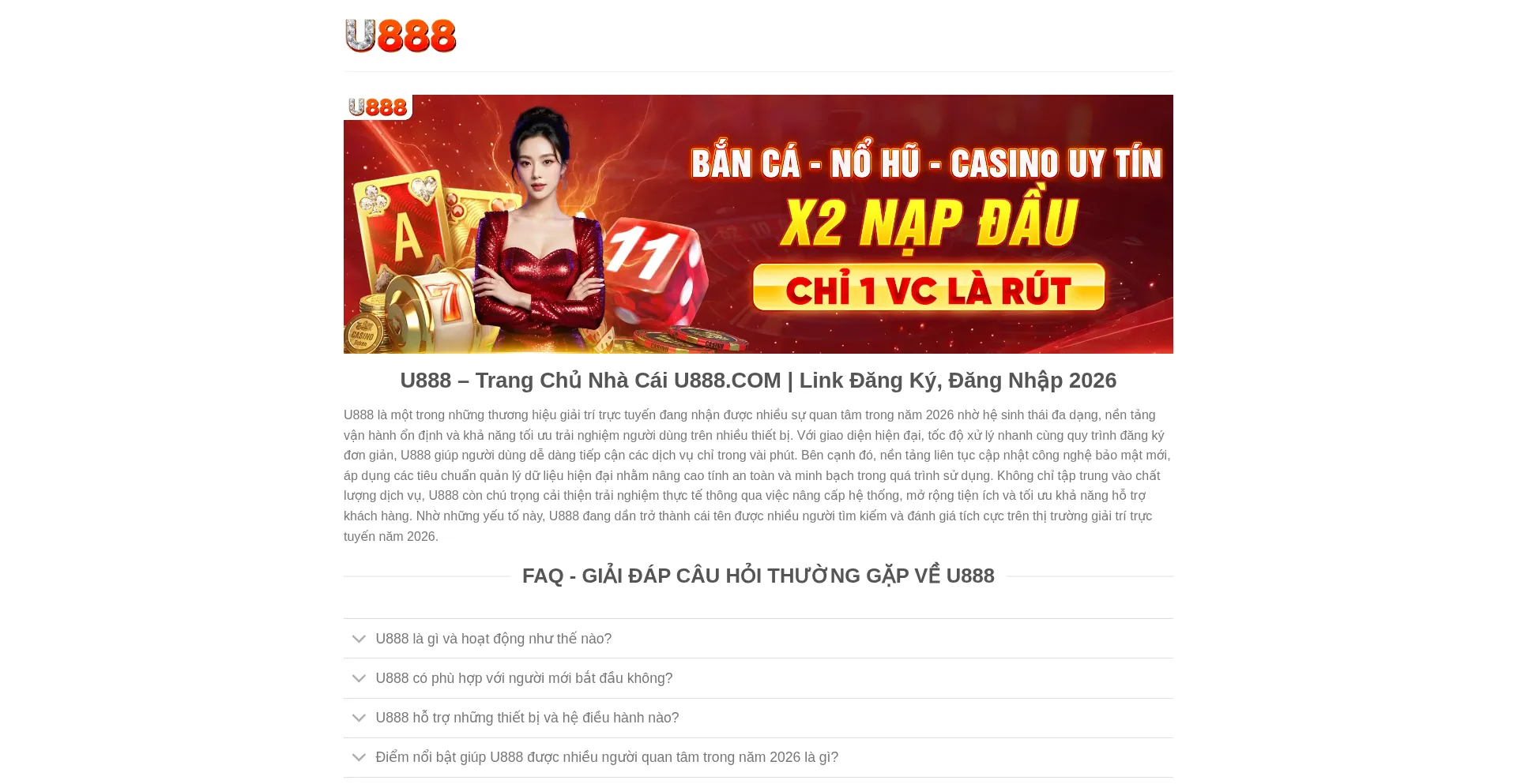 U888vina.com
