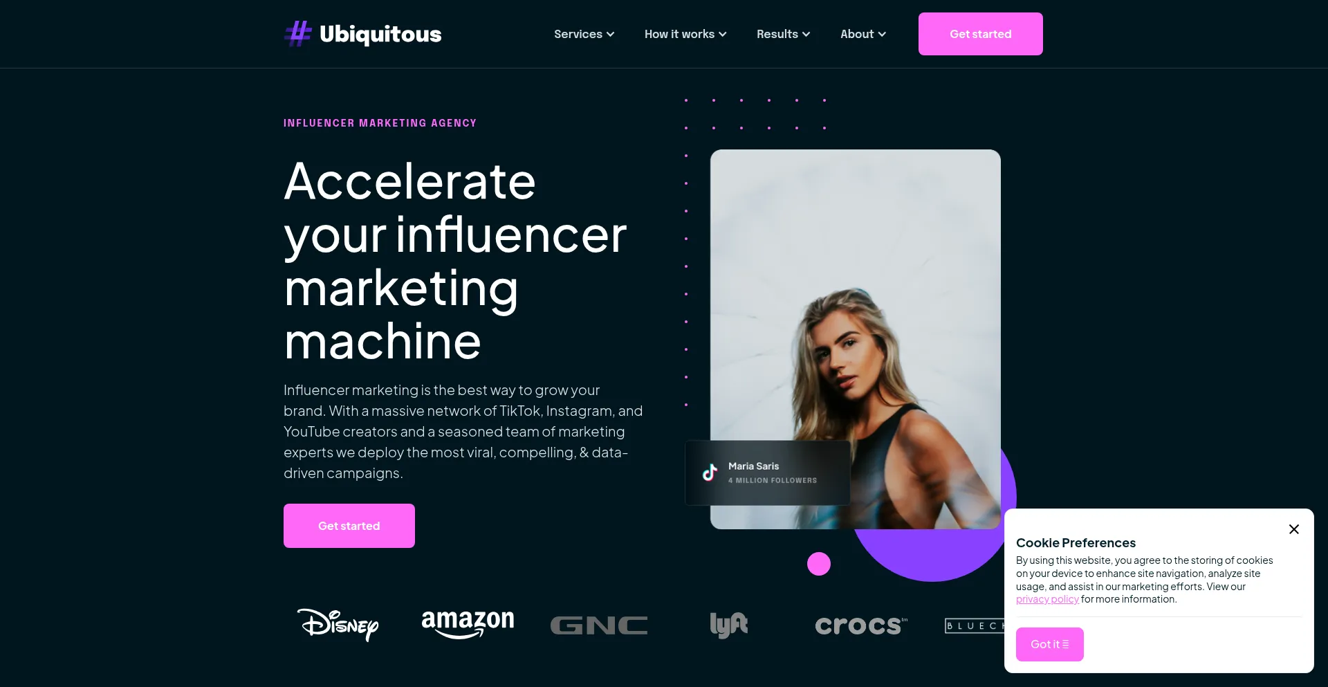 Ubiquitousinfluence.com é Seguro e Confiável?