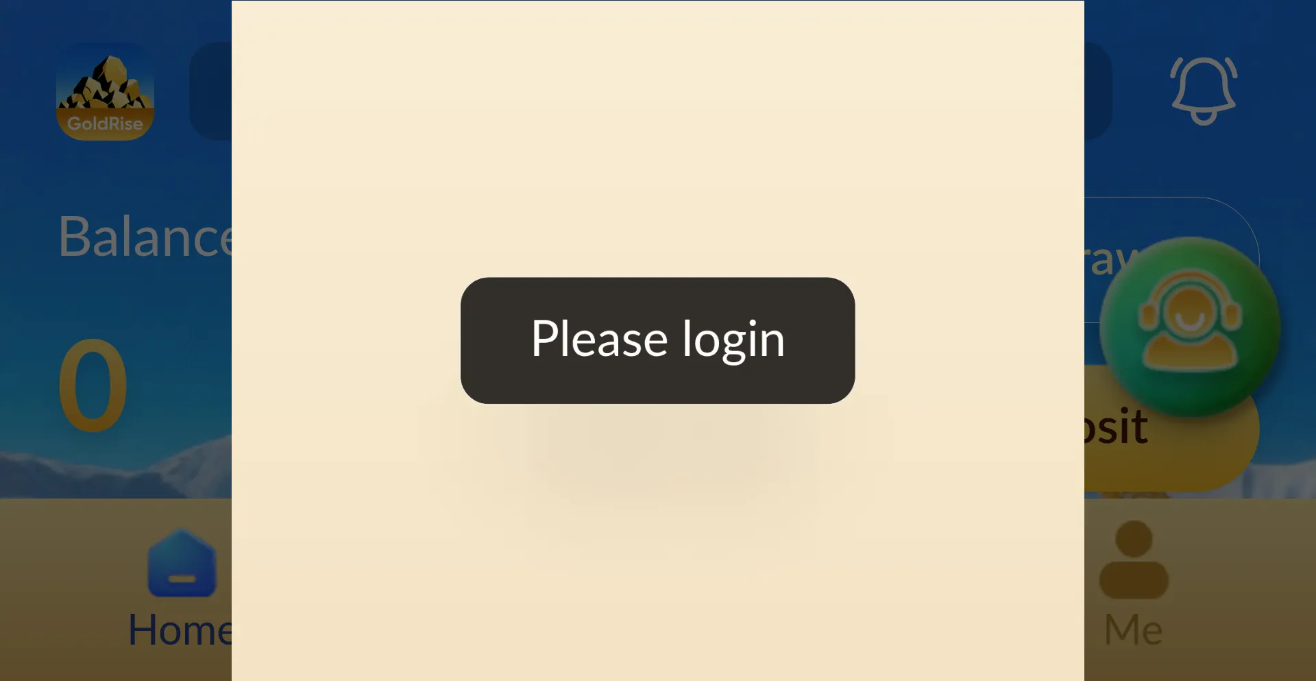 Website screenshot of Ugx.goldxgem.com