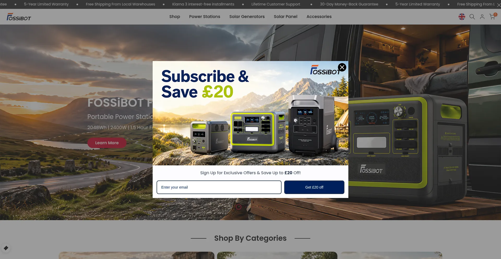 Uk.fossibot.com