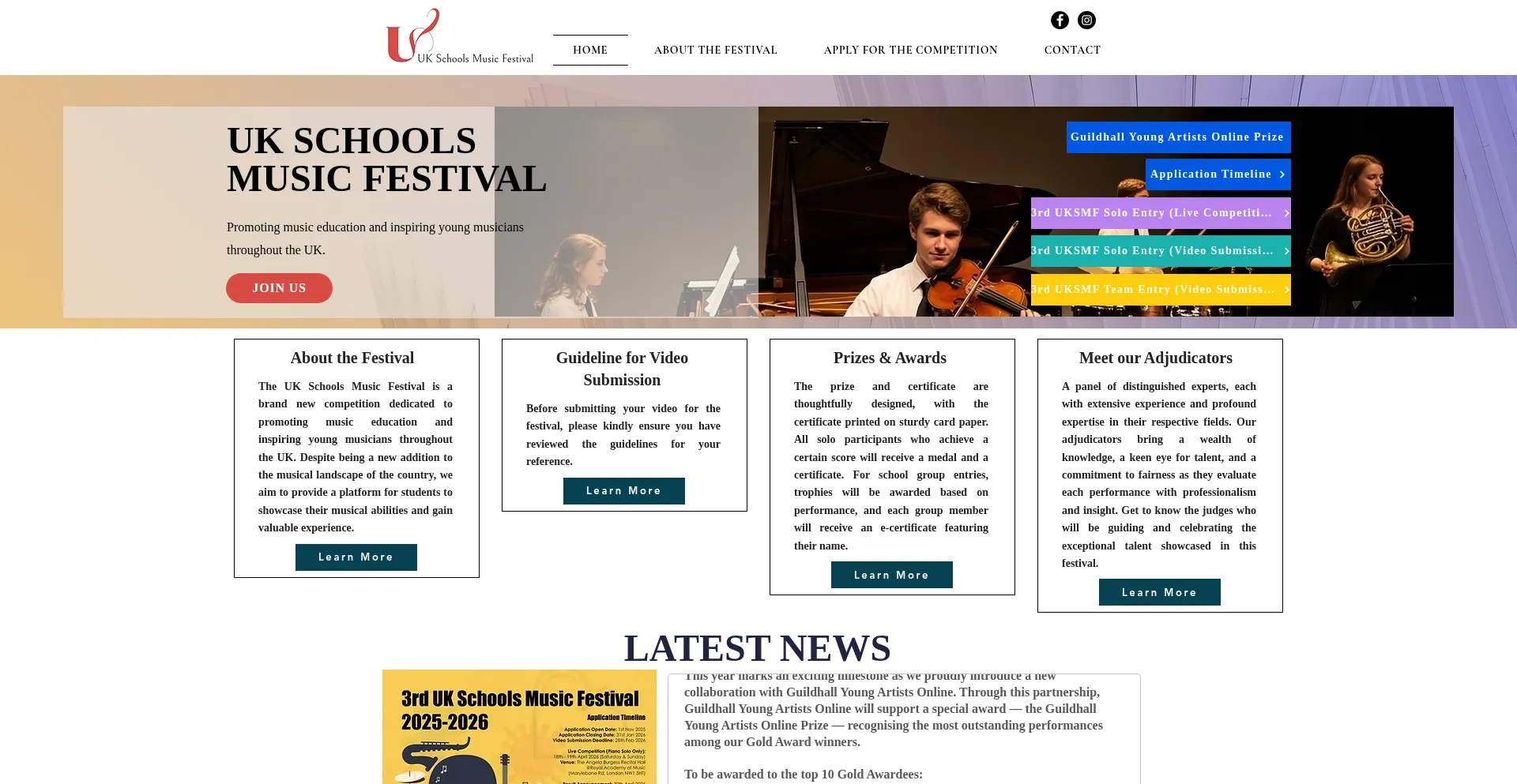 Ukschoolsmusicfestival.com