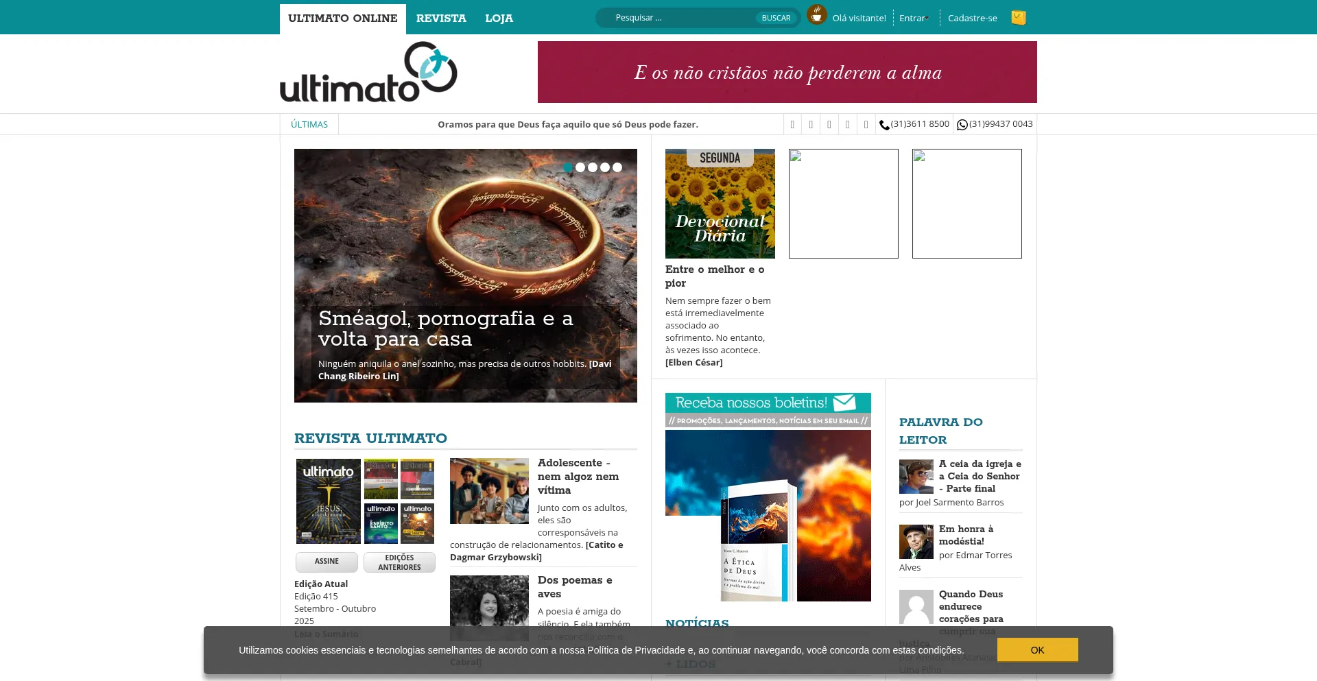 Ultimato.com.br é Seguro e Confiável?