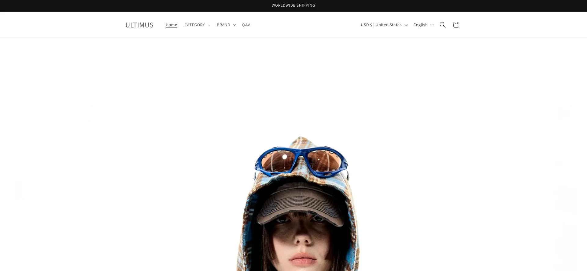Website screenshot of Ultimus12.com