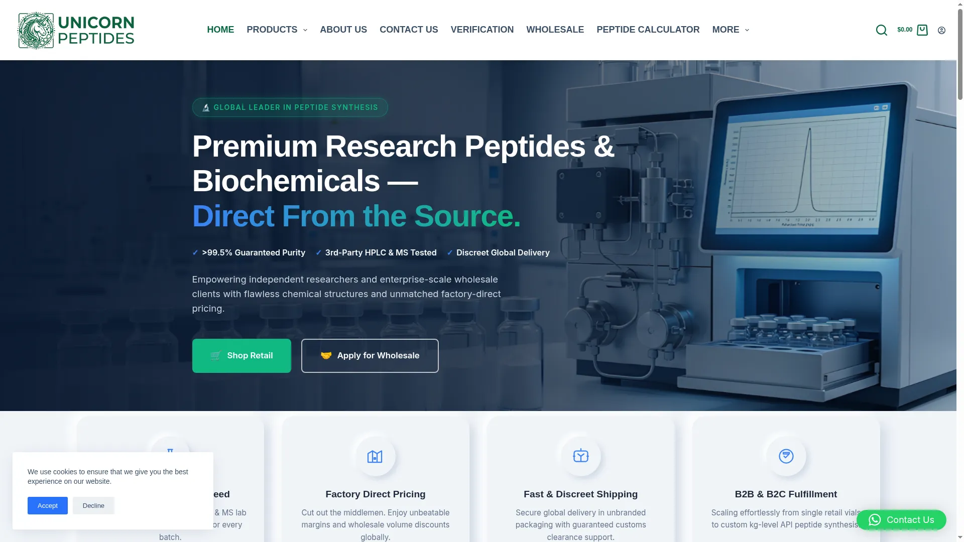 Unicornpeptides.org