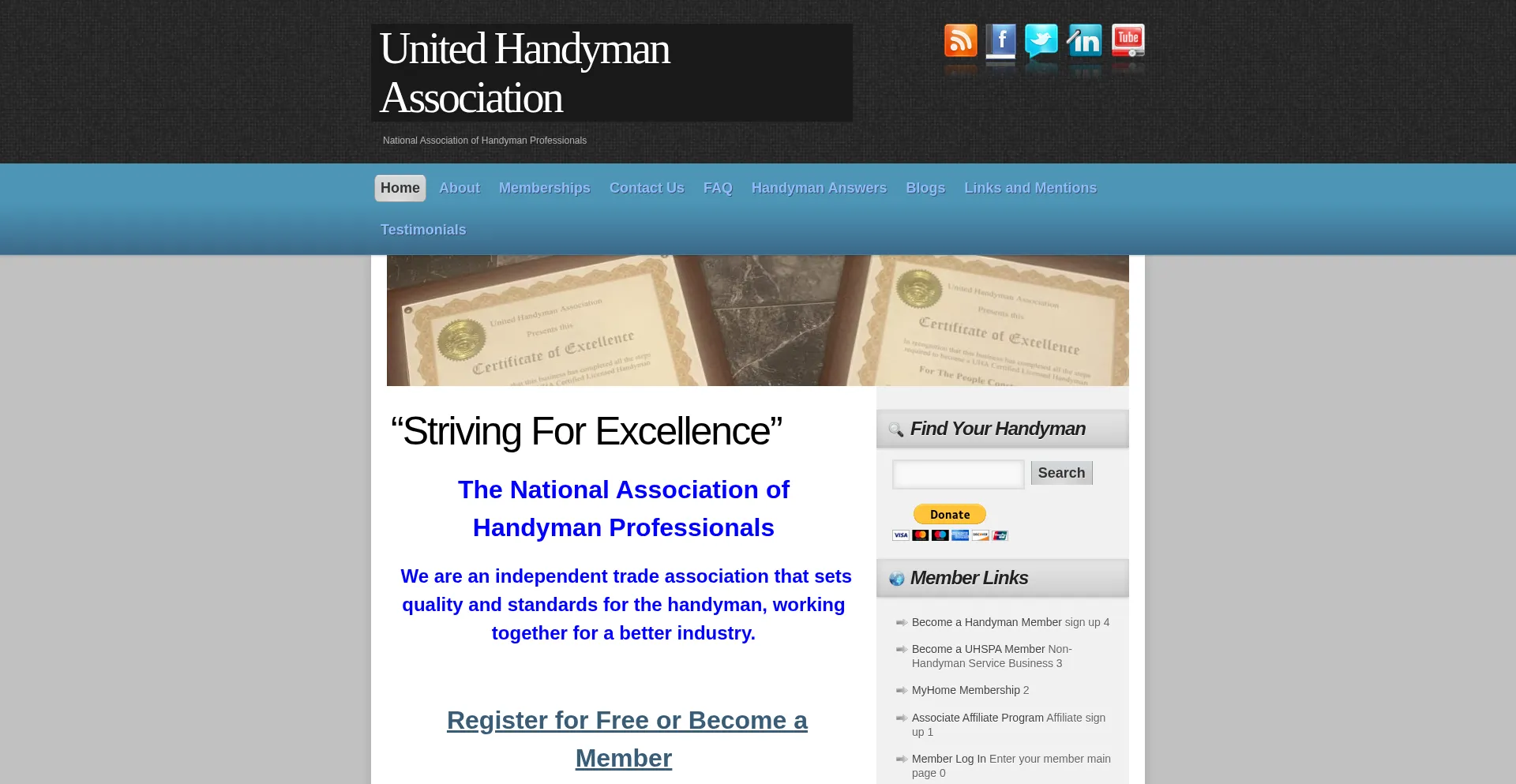 Unitedhandymanassociation.org