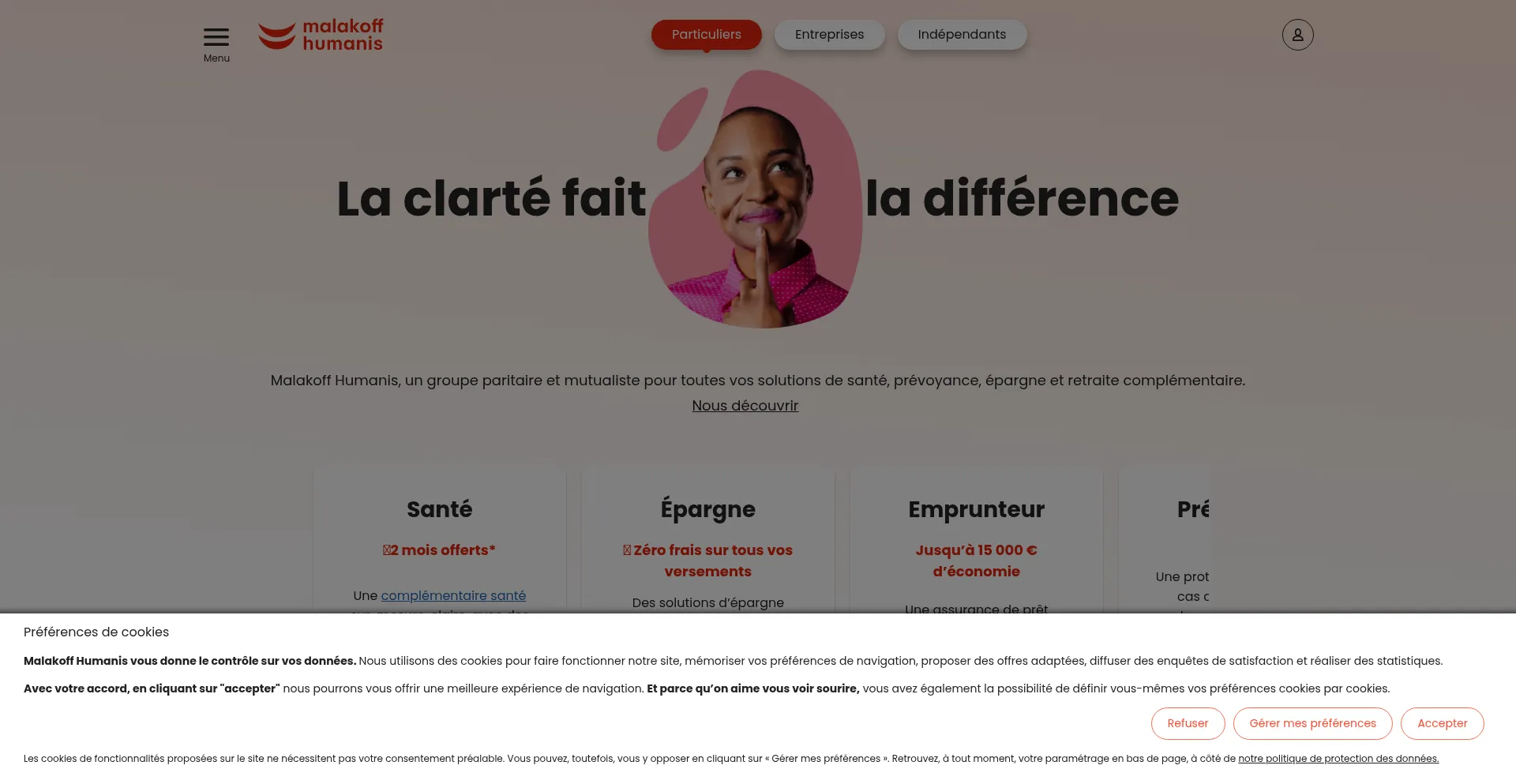 Univers.malakoffhumanis.com é Seguro e Confiável?