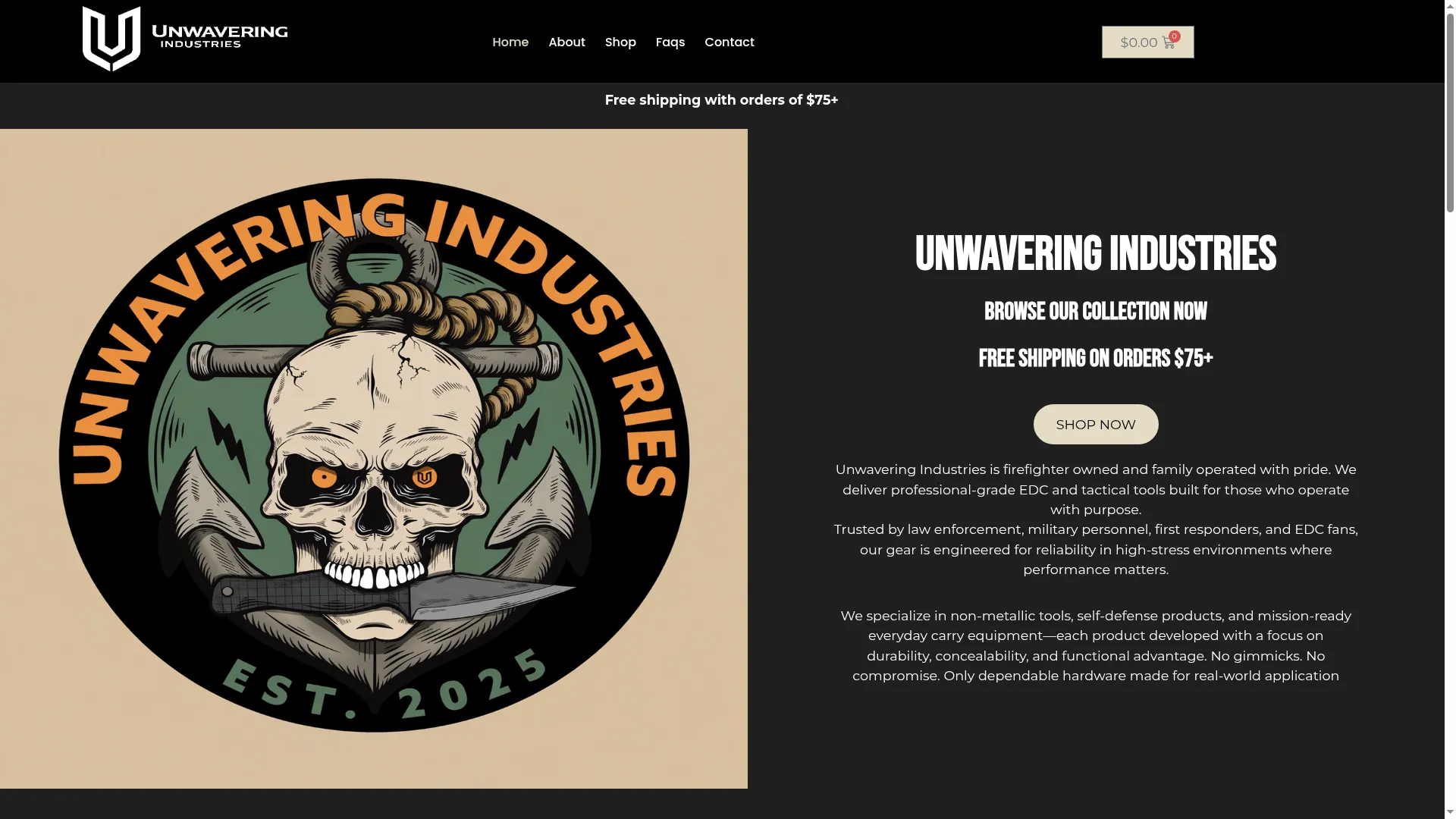 Unwaveringind.com